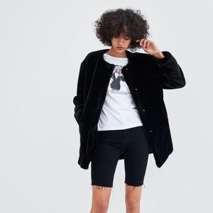 Zara Faux Fur Coat